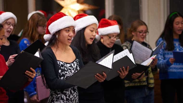 Peace Hosts Arlington Chorale for Afghan Holiday Party