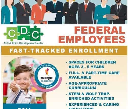 Childcare Scholarships for Federal Employees